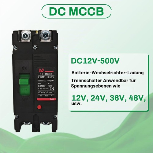 Mccb leitungsschutzschalter - dc,